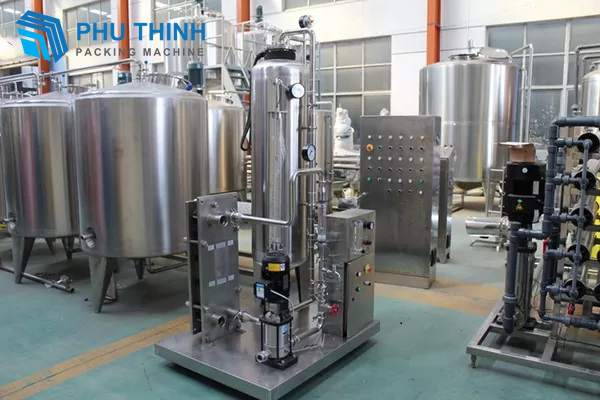 dây chuyền sản xuất nước đóng lon