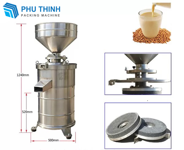 dây chuyền sản xuất sữa hạt sen