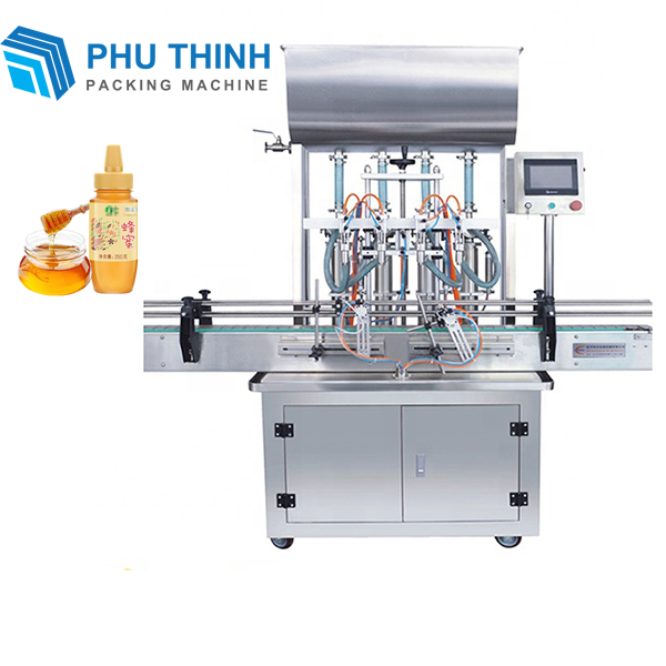 Máy Chiết Rót Dịch Sệt 2-12 Đầu PISTON Tự Động