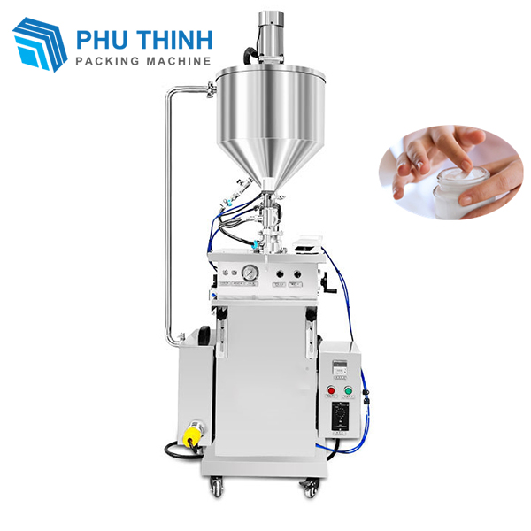 Máy Chiết Rót Mỹ Phẩm Dạng Đứng Có Cánh Khuấy