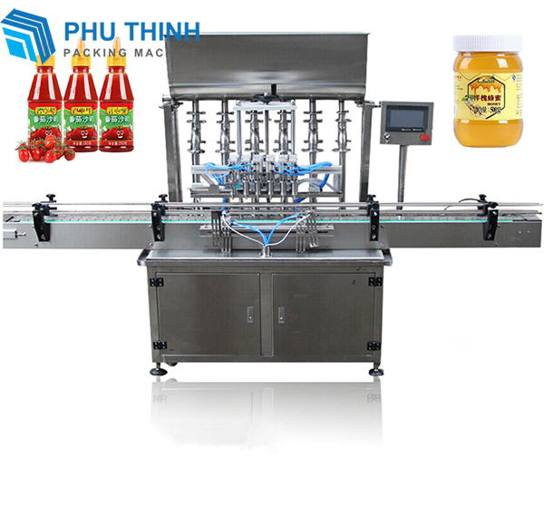 Máy Chiết Rót Dung Dịch Sệt Tự Động