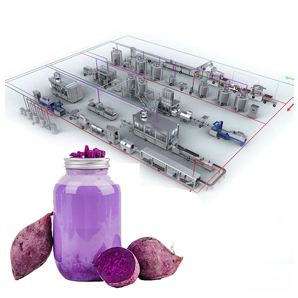 Dây chuyền sản xuất sữa khoai lang - Công Nghệ Tự Động Hóa Phú Thịnh